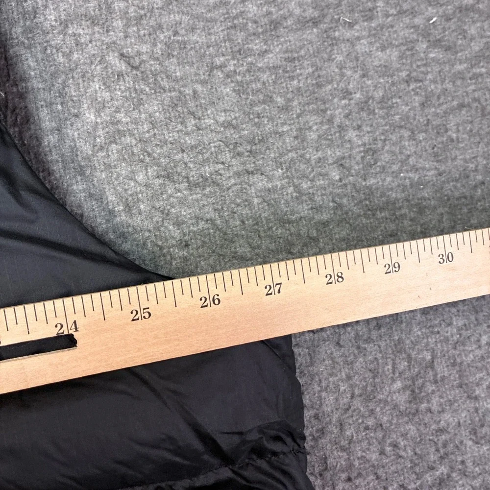 VTG The‎ North Face Nuptse 700 Puffer Vest Mens XXL Black Hooded Down Insulated